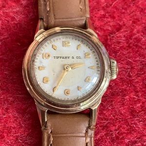 Tiffany & Co 14k gold watch